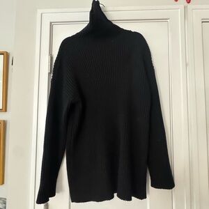 Black Turtleneck Sweater